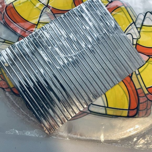 25 Count Halloween Holiday Party Treat Bags With Ties Candy Corn Clear Design - Picture 4 of 7